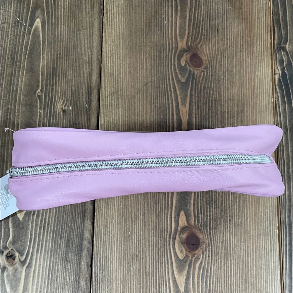 Pink & Clear Preppy THINGS Cosmetic Bag